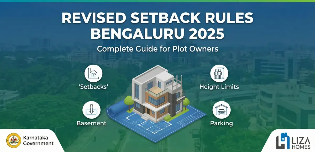 Revised Setback Rules in Bengaluru 2025: Complete Guide for Plot Owners